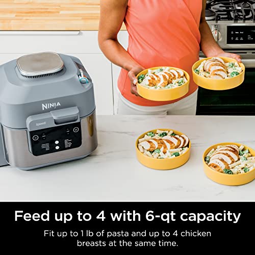 Ninja Speedi Rapid Cooker & Air Fryer, 6-Quart Gray