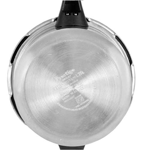 Prestige PRP4 Aluminum Pressure Cooker, 4L, Silver -> Prestige Aluminum Pressure Cooker, 4L, Silver
