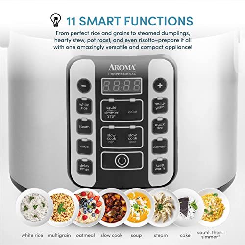 Aroma Professional 20-Cup Digital Rice Cooker & Steamer