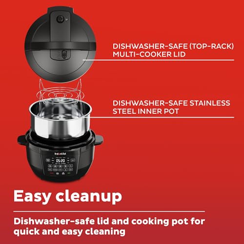 Instant Pot RIO Wide Base, 7.5 Quarts Multi-Cooker