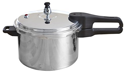 IMUSA Stovetop Pressure Cooker 7Qt, Silver