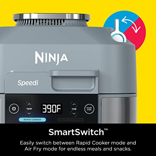 Ninja Speedi Rapid Cooker & Air Fryer, 6-Quart Gray