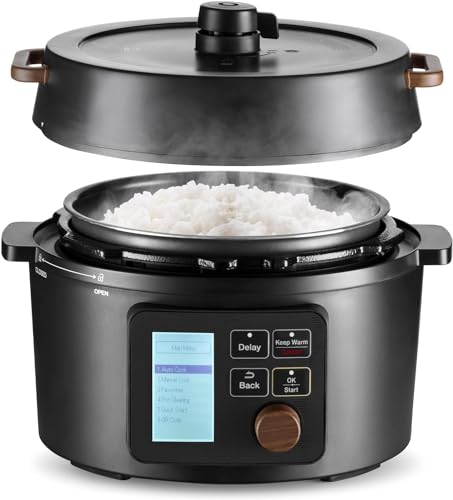 IRIS USA 8-in-1 Electric Pressure Cooker, 3 Qt