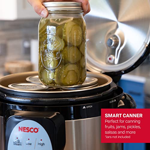 NESCO NPC-9 9.5 Quart Stainless Steel Pressure Cooker