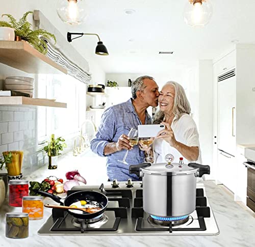 Tstgh 25QT Aluminum Pressure Canner with Digital Gauge