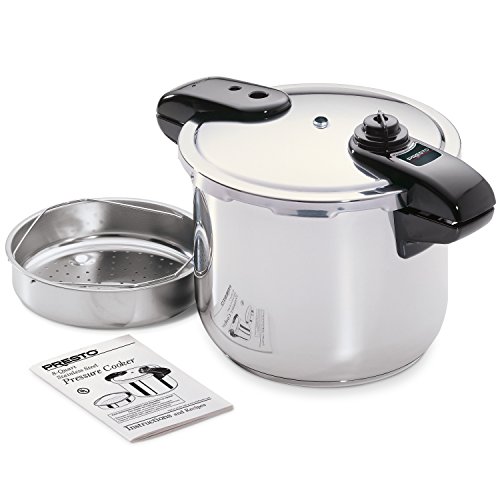 Presto 01370 Stainless Steel 8-Quart Pressure Cooker