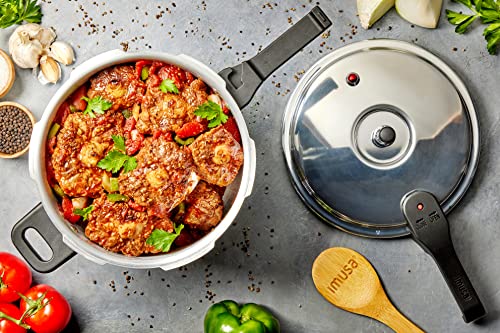 IMUSA 7 Quart Aluminum Stovetop Pressure Cooker
