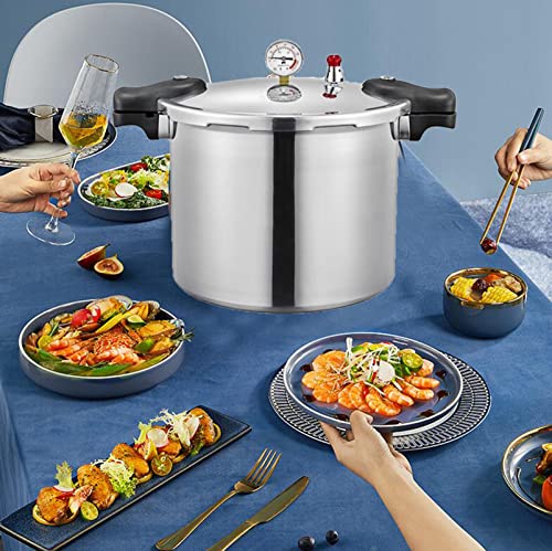 Tstgh 25QT Aluminum Pressure Canner with Digital Gauge