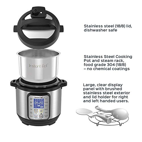 Instant Pot Duo Plus 9-in-1 Pressure Cooker, 3 Quart