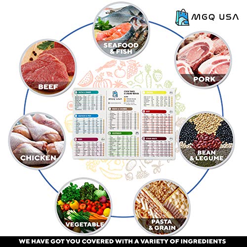 Instant Pot Magnetic Cheat Sheet - Largest Magnetic Chart