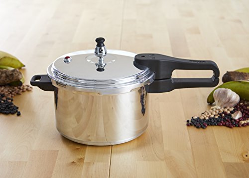 IMUSA Stovetop Pressure Cooker 7Qt, Silver