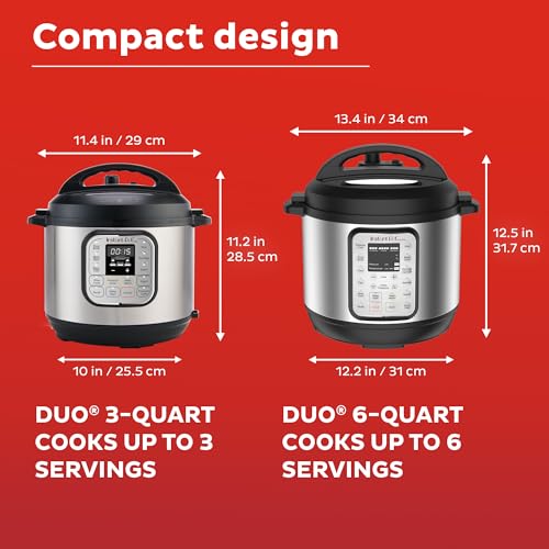 Instant Pot Duo 7-in-1 Mini Pressure Cooker