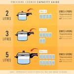 Prestige Popular Pressure Cooker, 5 L, Silver