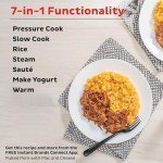 Instant Pot Duo Electric Pressure Cooker, 6 Quart