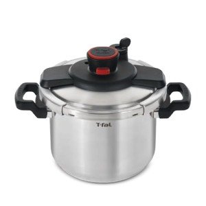 T-fal Clipso 6.3 Quart Stainless Steel Pressure Cooker