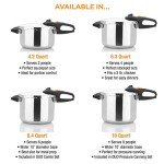 Zavor DUO 8.4 Quart Pressure Cooker with Cookbook