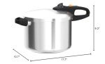 Zavor DUO 8.4 Quart Pressure Cooker with Cookbook