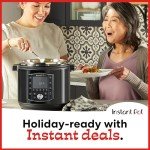 Instant Pot Pro 10-in-1 Cooker, Black, 6 Quart
