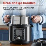Instant Pot Pro 10-in-1 Cooker, Black, 6 Quart