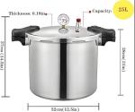 Lfnoone 25qt Pressure Canner