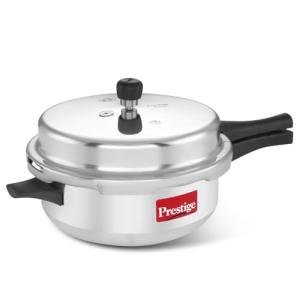 Prestige PRPDP Pressure Cooker, 5-Litre, Silver