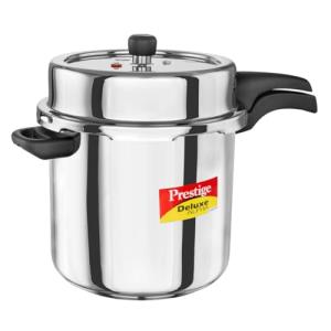 Prestige PRASV10 Pressure Cooker, 10 Liter, SILVER