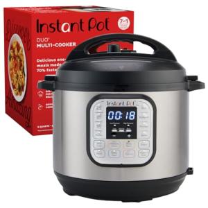 Instant Pot Duo Electric Pressure Cooker, 6 Quart