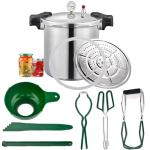 Tstgh 25QT Aluminum Pressure Canner with Digital Gauge