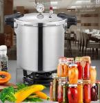 Tstgh 25QT Aluminum Pressure Canner with Digital Gauge