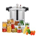 Tstgh 25QT Aluminum Pressure Canner with Digital Gauge