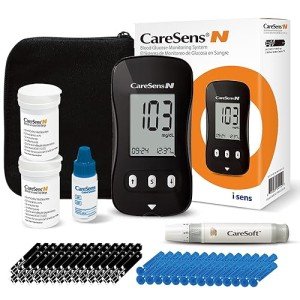 CareSens N Blood Glucose Monitor Kit with Strips