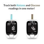 KETO-MOJO Bluetooth Glucose & Ketone Testing Kit