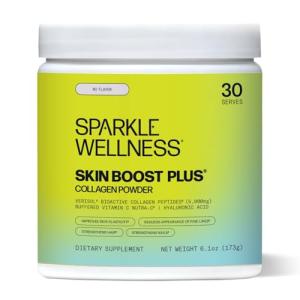 Sparkle Wellness Skin Boost Plus Collagen Powder 30 Servings
