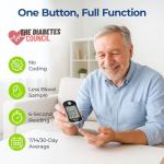 AUVON Blood Glucose Monitor Kit with Strips & Lancets