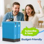 AUVON Blood Glucose Monitor Kit with Strips & Lancets