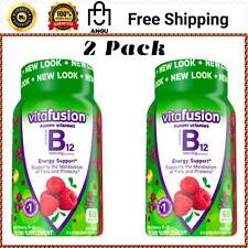 Vitafusion Raspberry B12 Gummies, 60ct