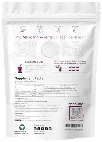Multi Collagen Protein Powder with Biotin & Vitamin C