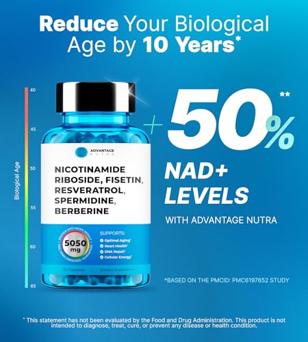 High Purity NAD Supplement for Anti-Aging & Health