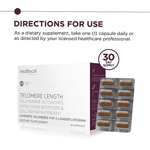 Healthycell Telomere Length Supplement - DNA Repair, Anti Aging