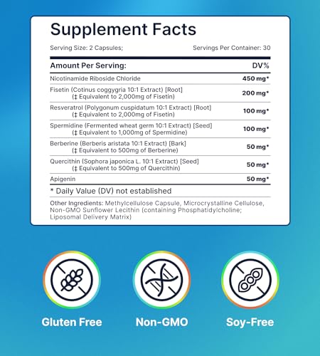 High Purity NAD Supplement for Anti-Aging & Health