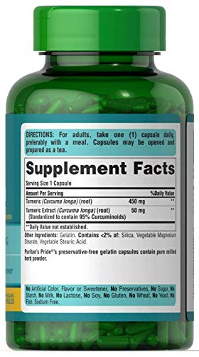 Turmeric Curcumin 500mg with Antioxidants - 360 ct