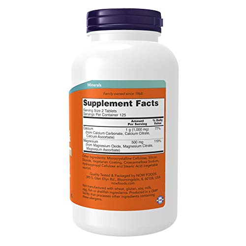 High Potency Calcium & Magnesium Tablets for Bone Health