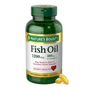 Nature's Bounty Fish Oil, 1200 Mg Omega-3 Softgels