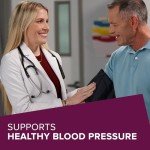 Qunol 3-in-1 Blood Pressure Support Capsules, 60 Count