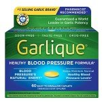 Garlique Odorless Garlic Extract for Blood Pressure, 60 Caplets