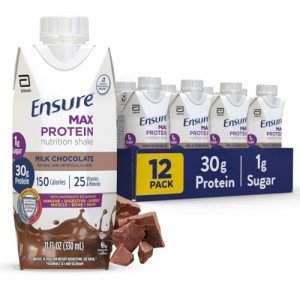 Ensure Max Protein Shake - Milk Chocolate - 12 Pack