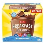 Rich Milk Chocolate Breakfast Drink Mix, 22 Pack