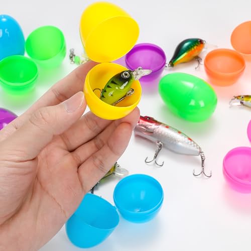 24Pcs Lifelike Fishing Lures Set for Bass Trout