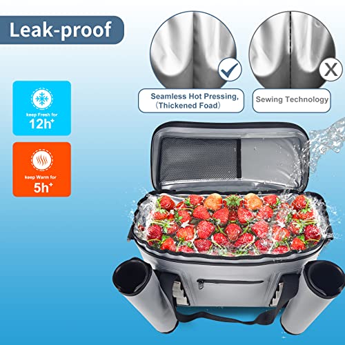 AMURS Waterproof Portable Kayak Cooler with Rod Holder
