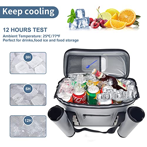 AMURS Waterproof Portable Kayak Cooler with Rod Holder